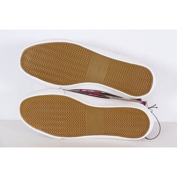 Isabel Marant H&M Women's Size US 6.5 EUR 39 Red High Top Sneakers Lace Up NWT - Picture 10 of 12